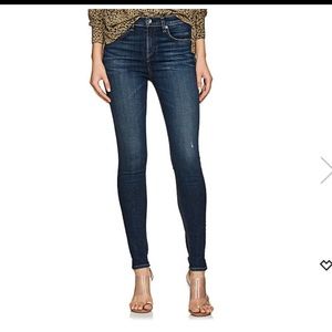 RAG & BONE  high rise skinny jeans 28 fit like 24
